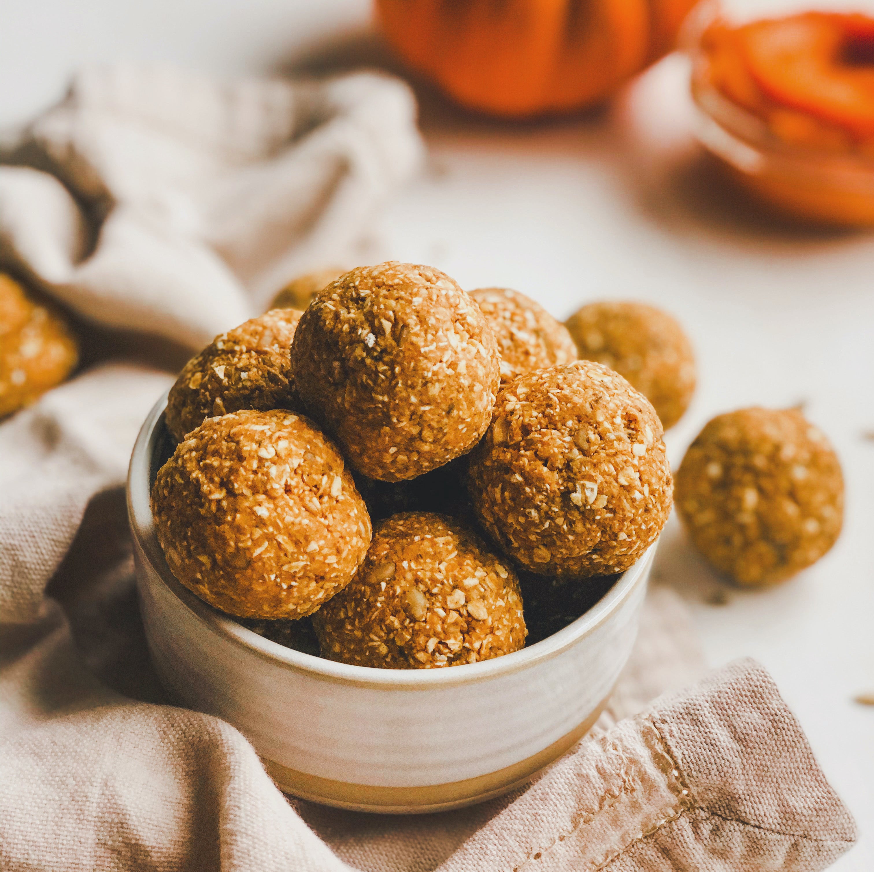 Pumpkin Energy Balls (No-Bake) - RAW Nutritional