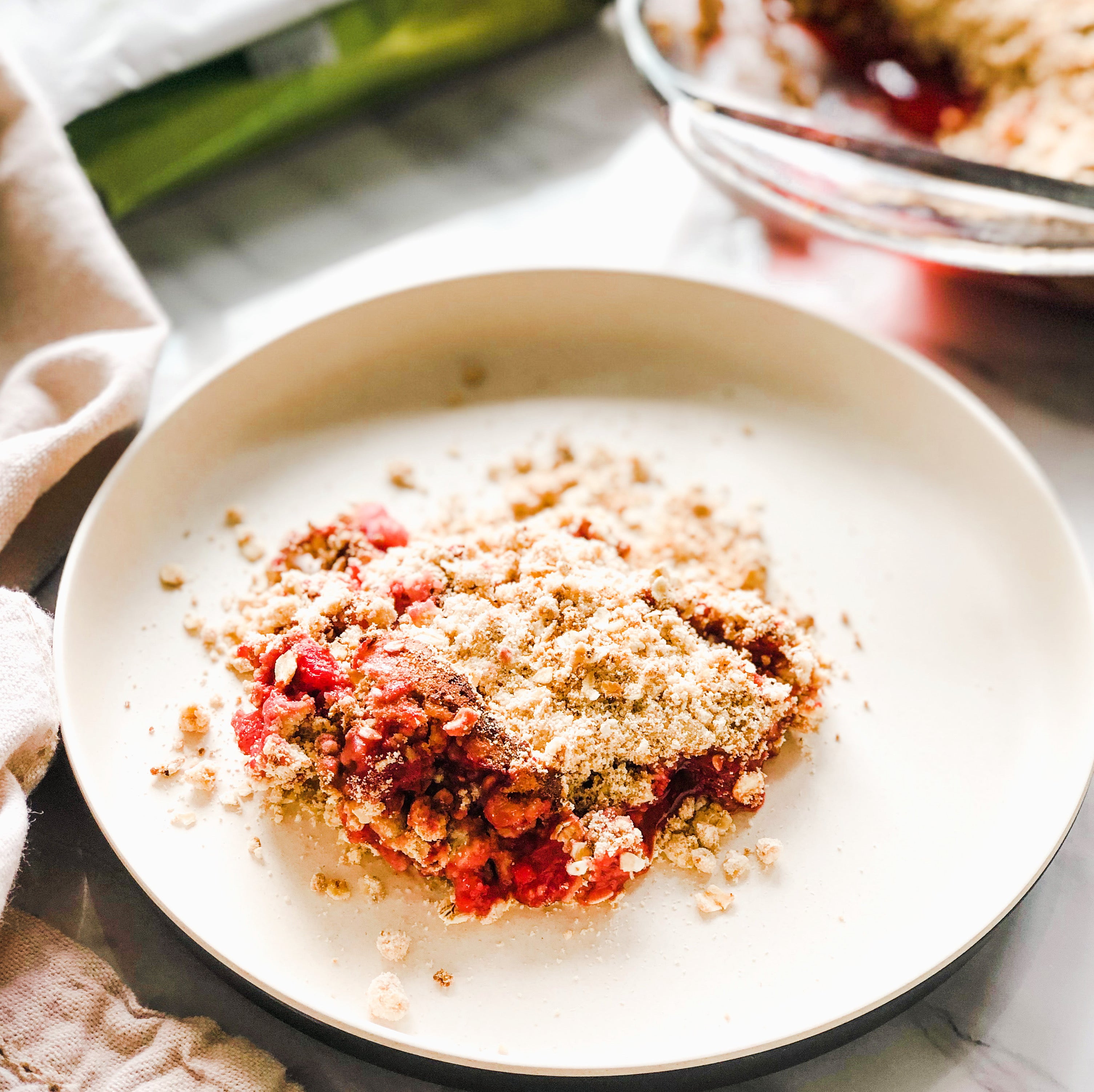 Delicious Strawberry Crumble – RAW Nutritional