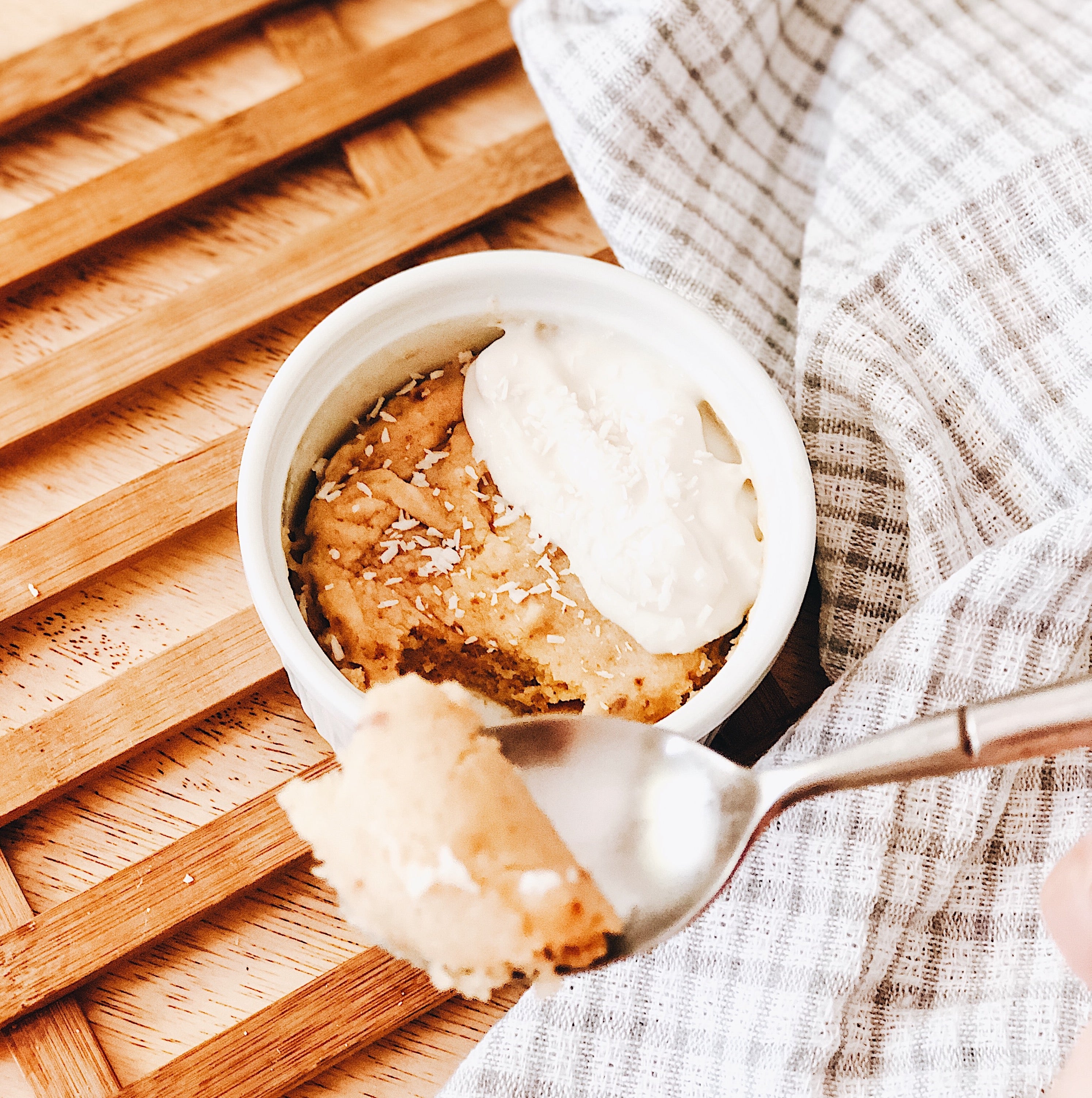 Caramel Mug Cake (Quick & Easy) – RAW Nutritional