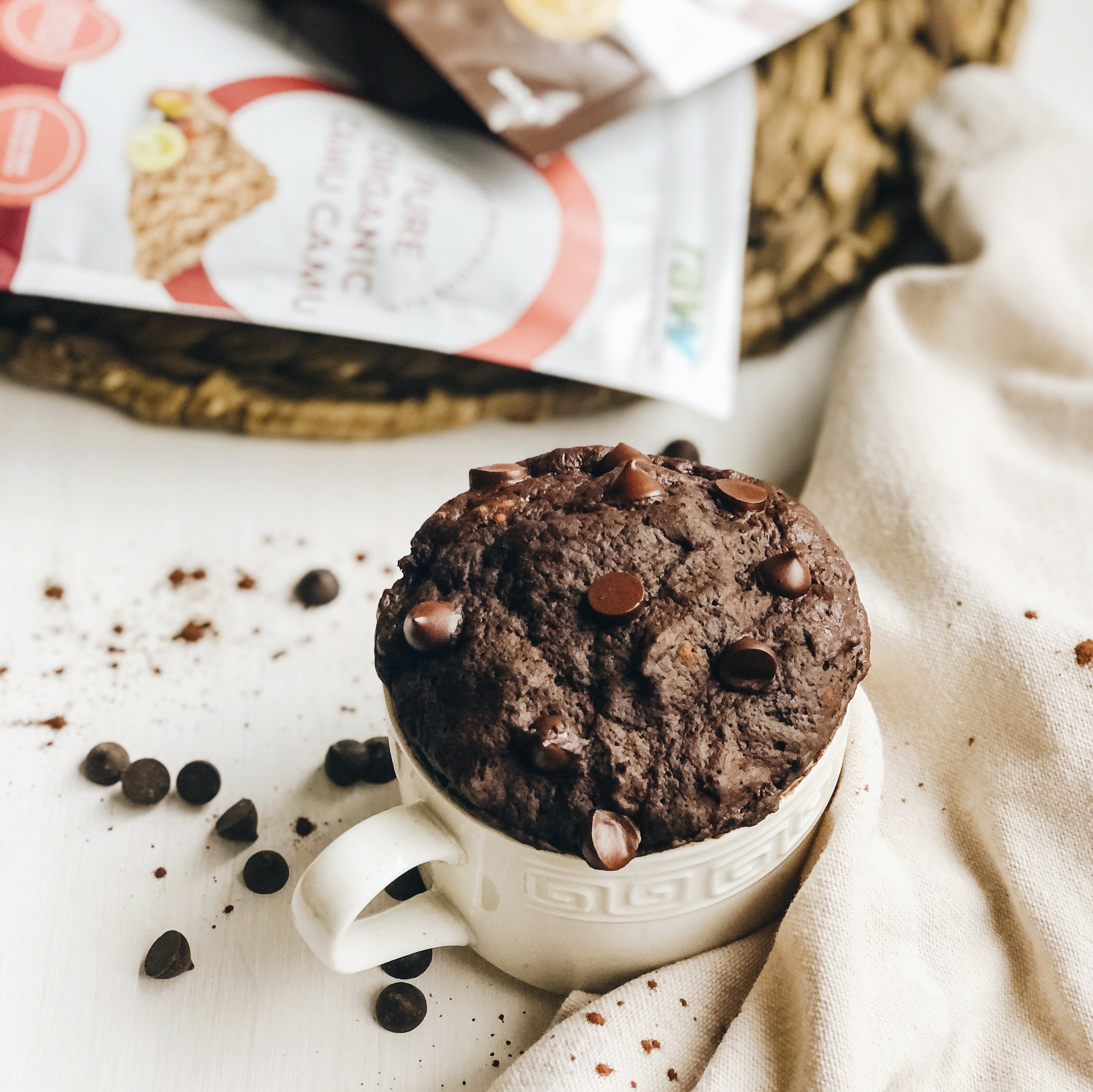 Brownie in a mug (ready in less than 5 minutes!) - RAW Nutritional