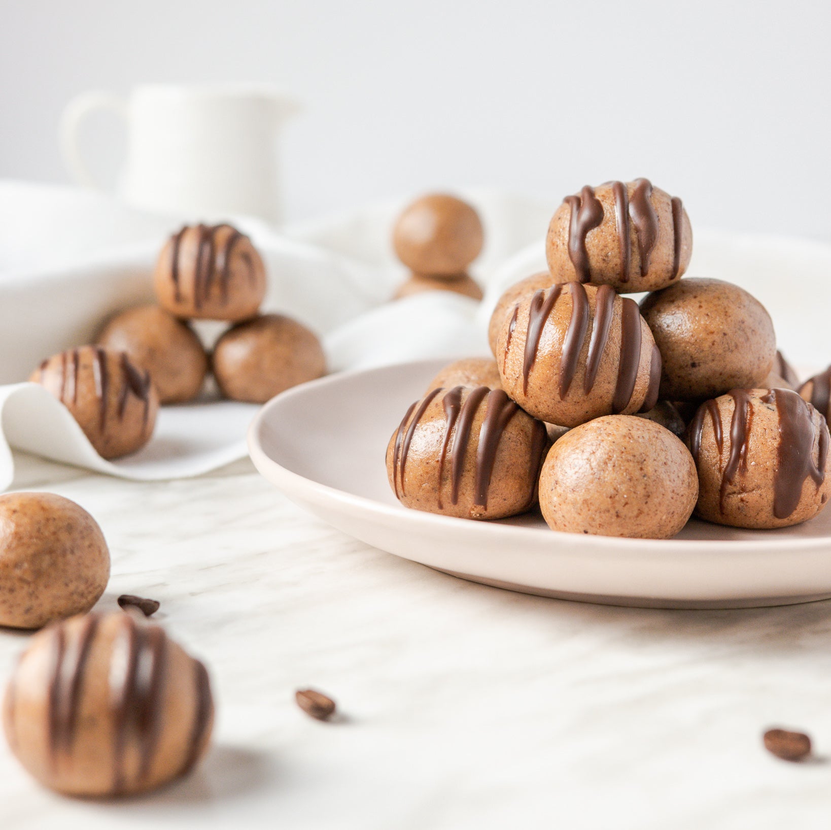 Coffee Wafer Protein Balls - RAW Nutritional