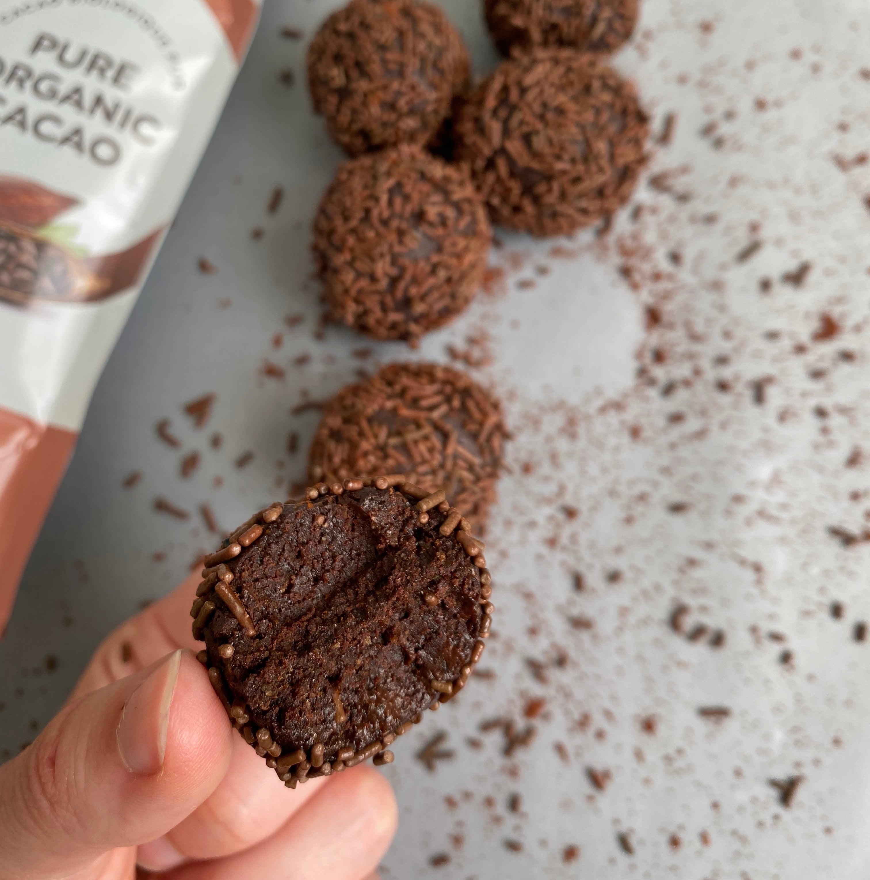 Protein Chocolate Truffles - RAW Nutritional