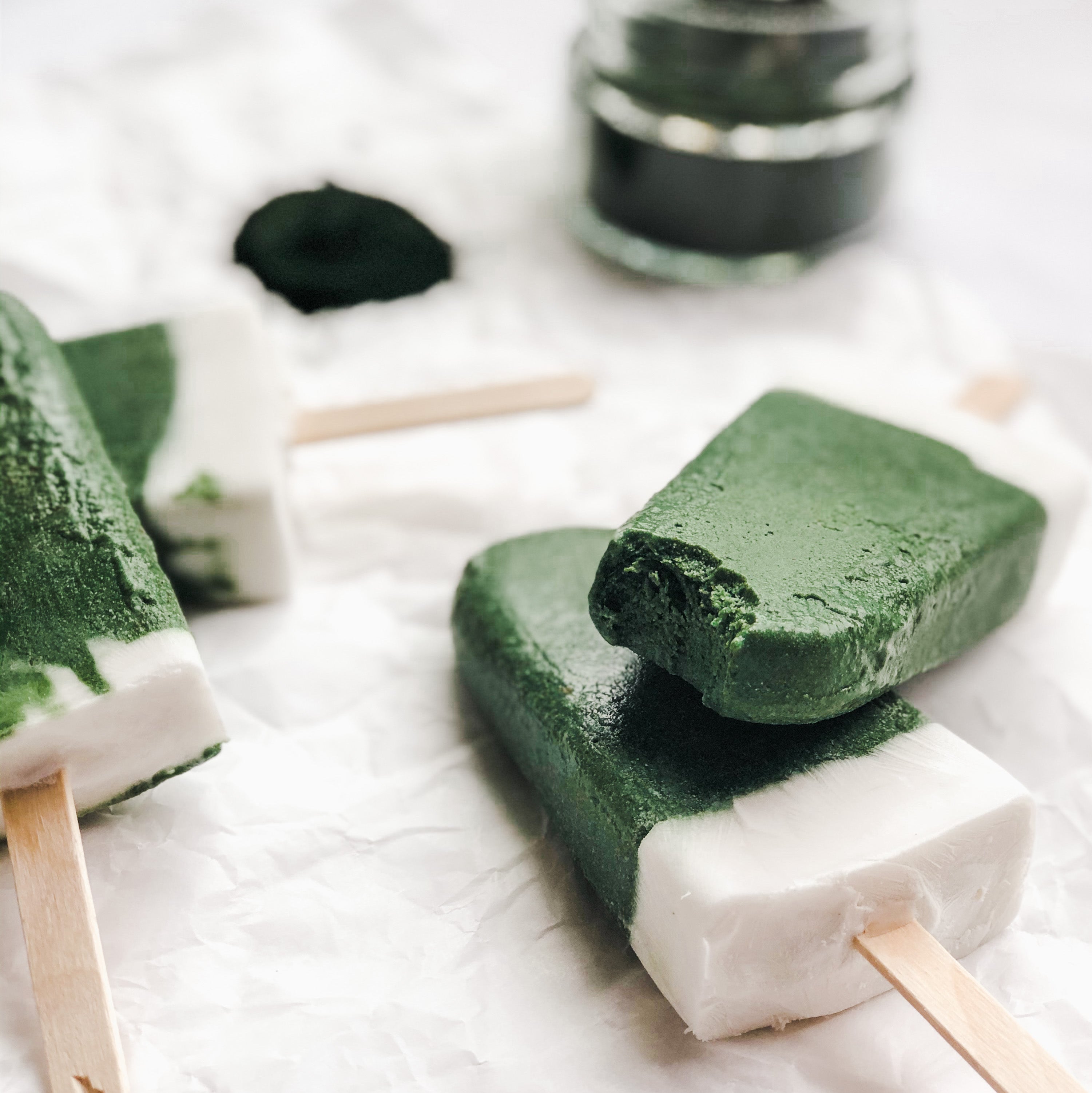 Creamy Spirulina Popsicles - Superfood Popsicles – RAW Nutritional