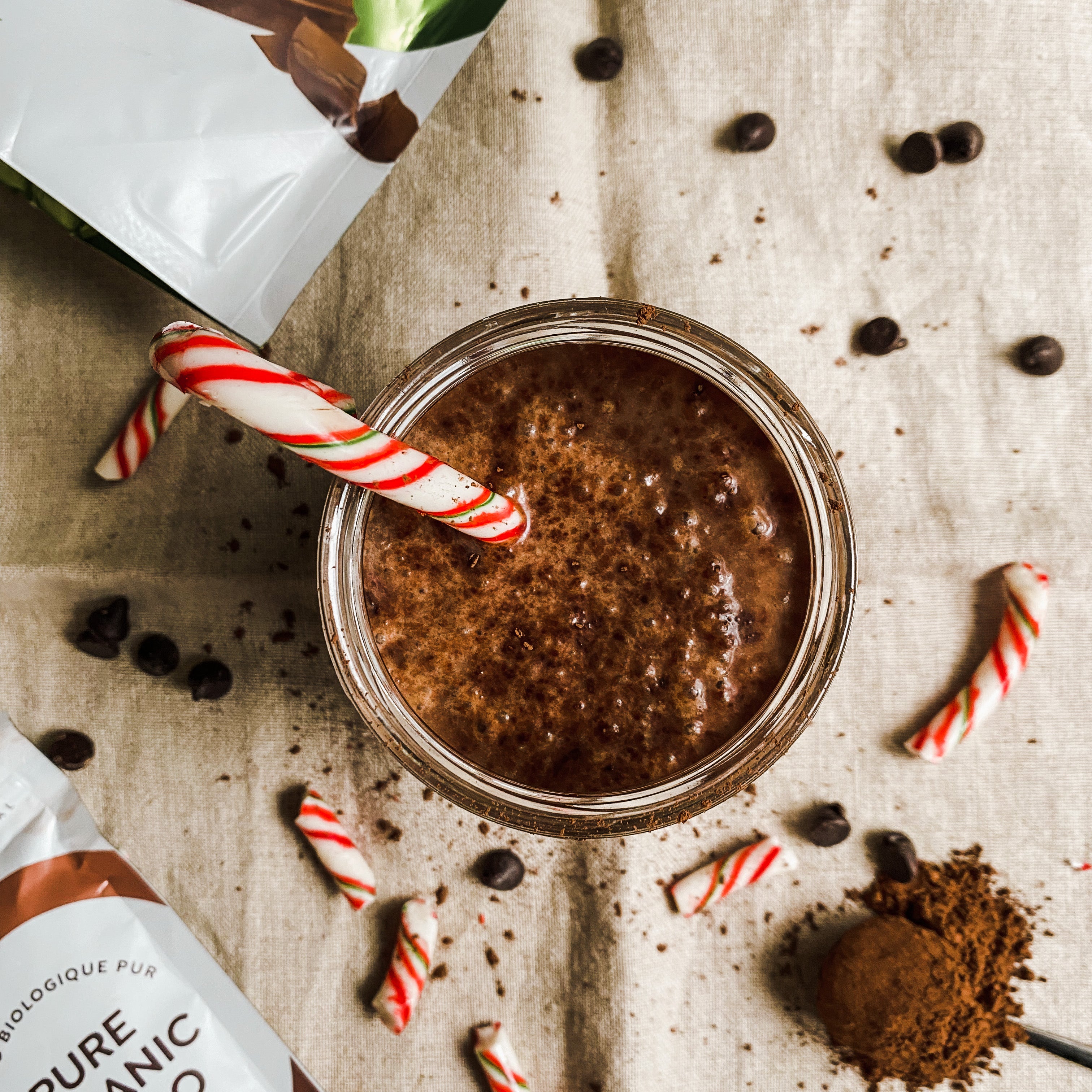 Chocolate & Peppermint Smoothie - RAW Nutritional