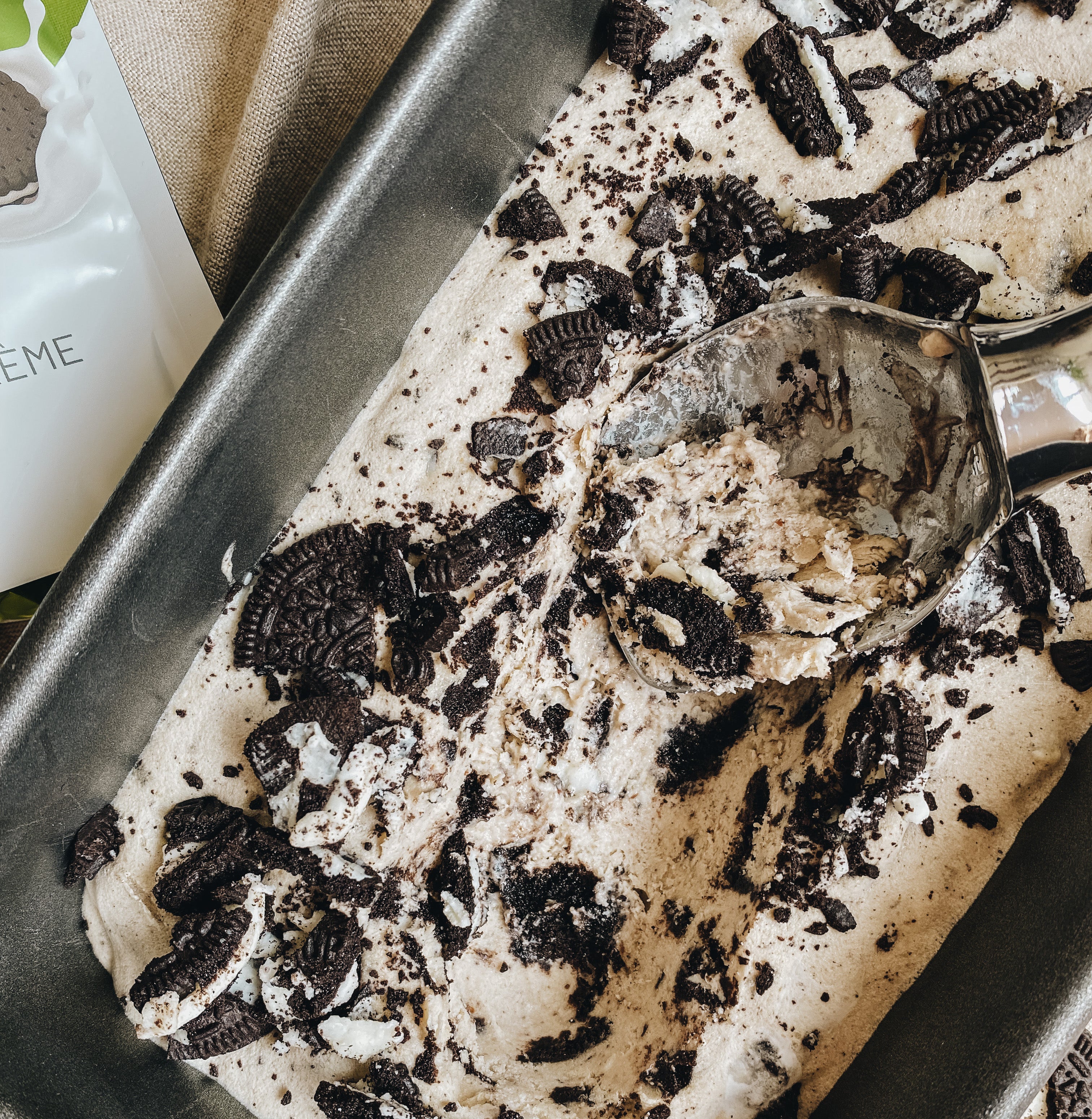 Oreo Ice Cream - RAW Nutritional