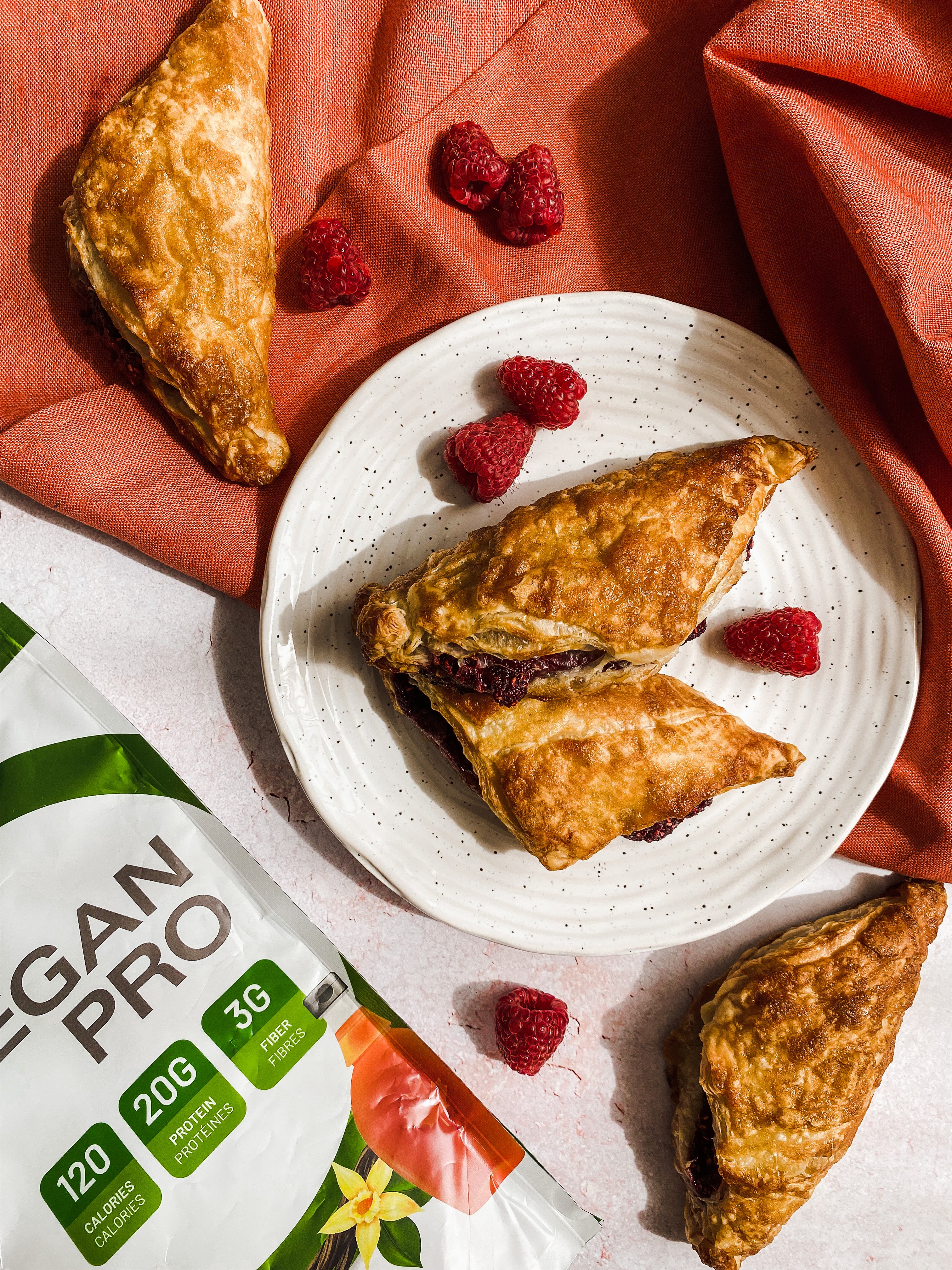 Giant Raspberry Turnovers – RAW Nutritional