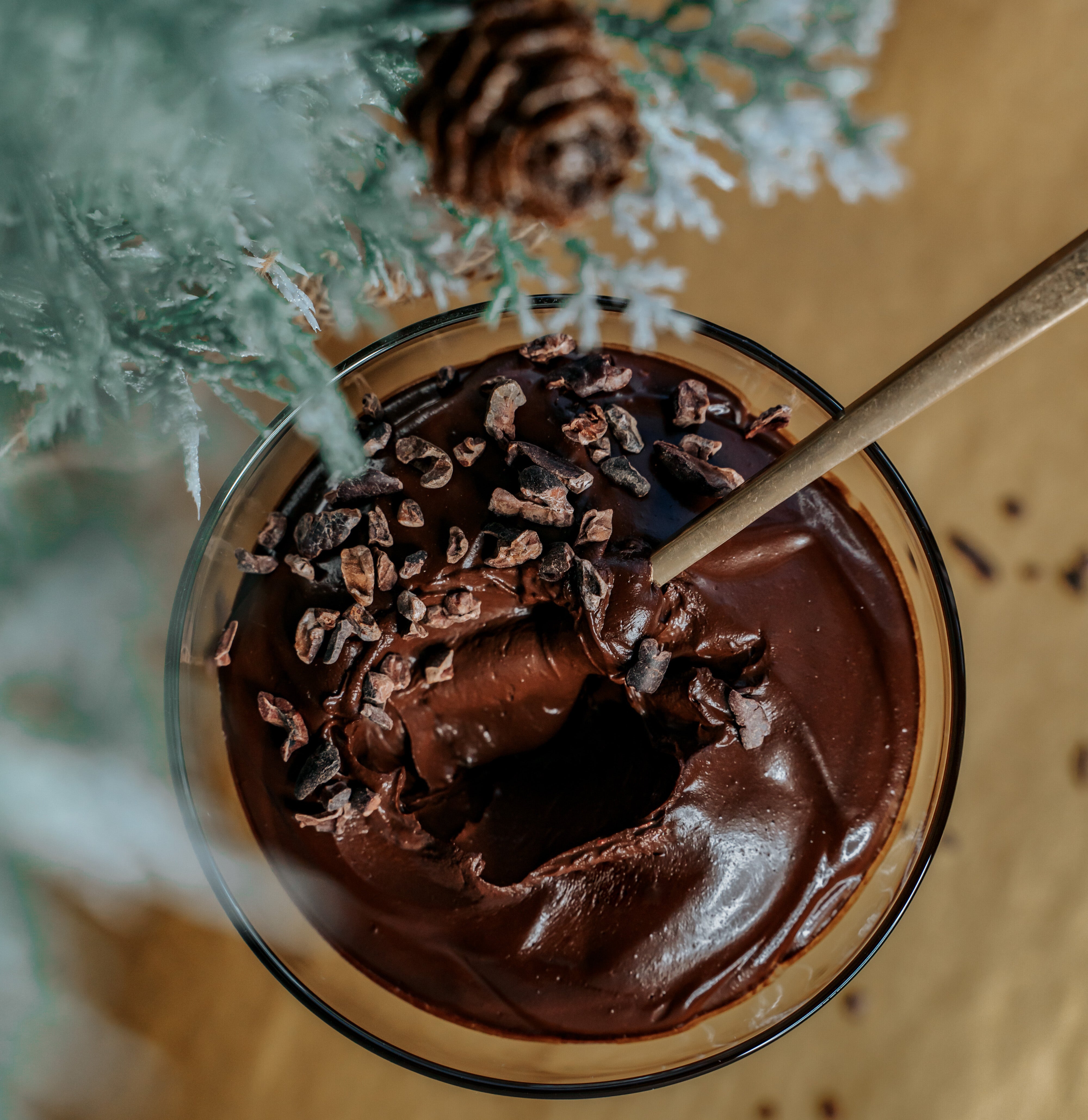 Vegan Dark Chocolate Pudding - RAW Nutritional