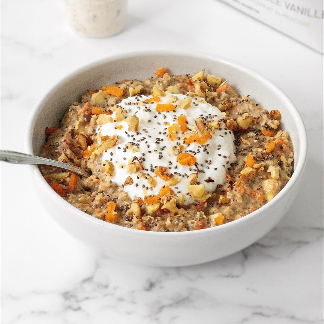 Carrot Protein Oatmeal – RAW Nutritional