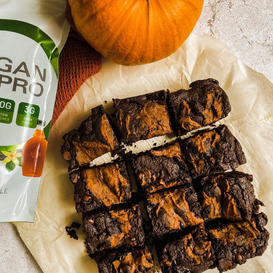Vegan and Chocolately Pumpkin Brownies – RAW Nutritional