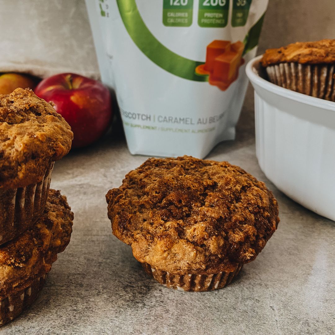 Vegan Apple and Caramel Muffins
&ndash; RAW Nutritional