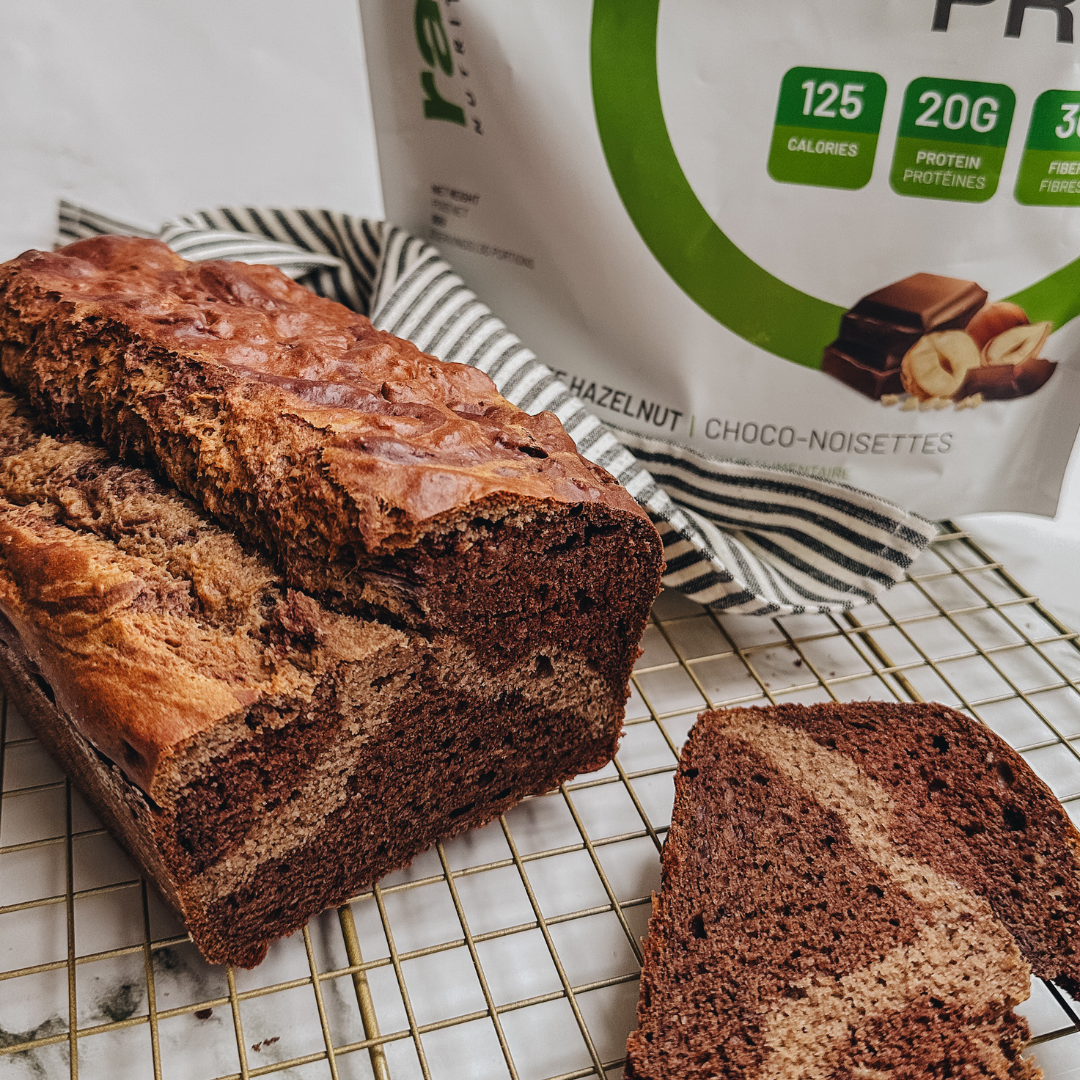 Marbled Chocolate-Hazelnut Bread
&ndash; RAW Nutritional