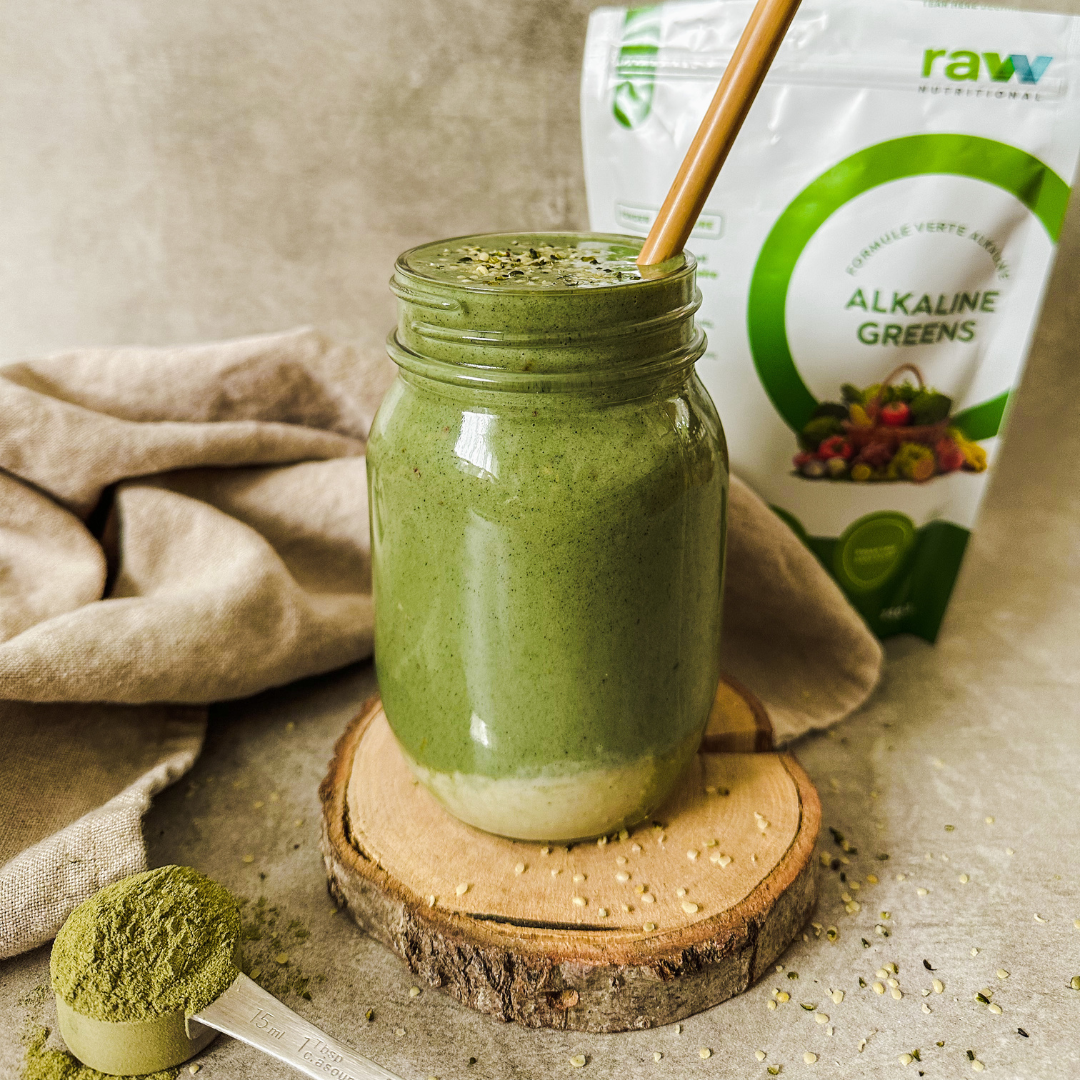 Extra Green Protein Smoothie
&ndash; RAW Nutritional