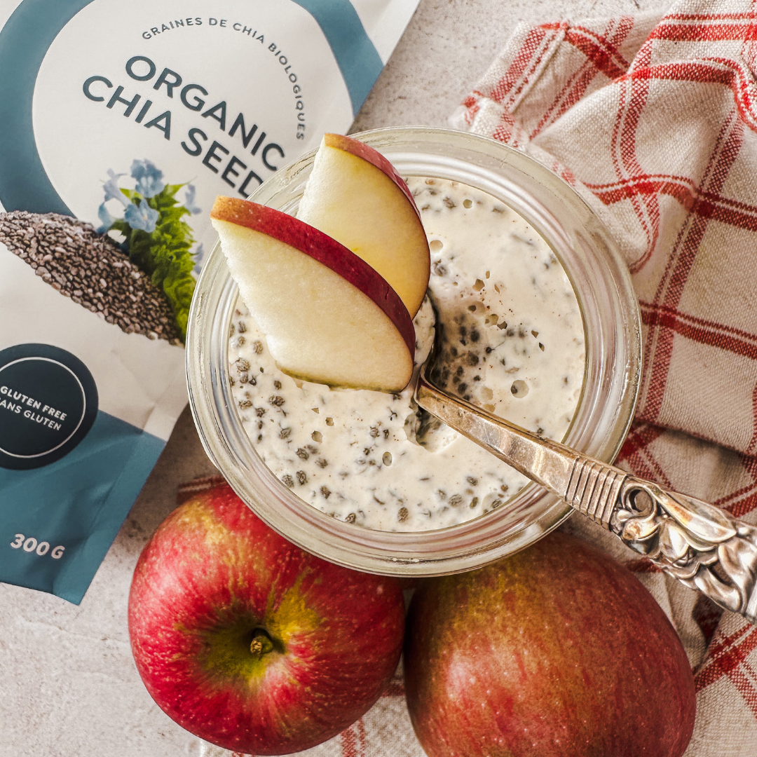 Apple Chia Pudding – RAW Nutritional
