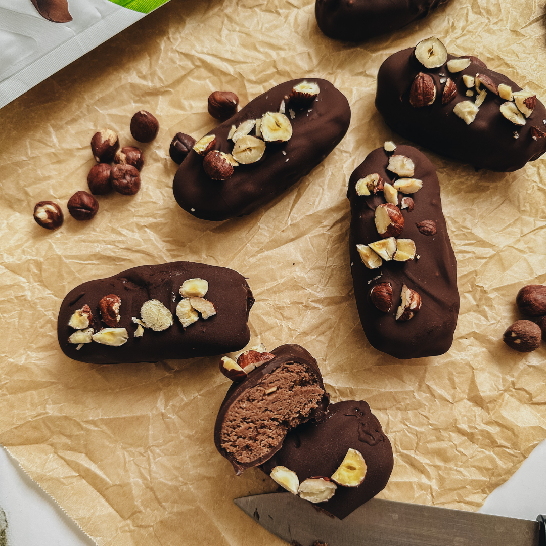 Chocolate Hazelnut Protein Bars – RAW Nutritional