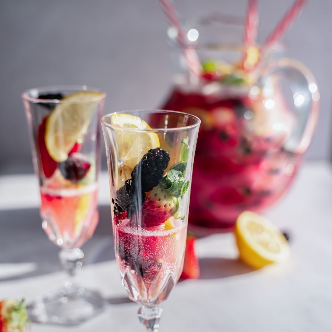 Blueberry Pomegranate BCAA and Berries Sparkling Lemonade – RAW Nutritional