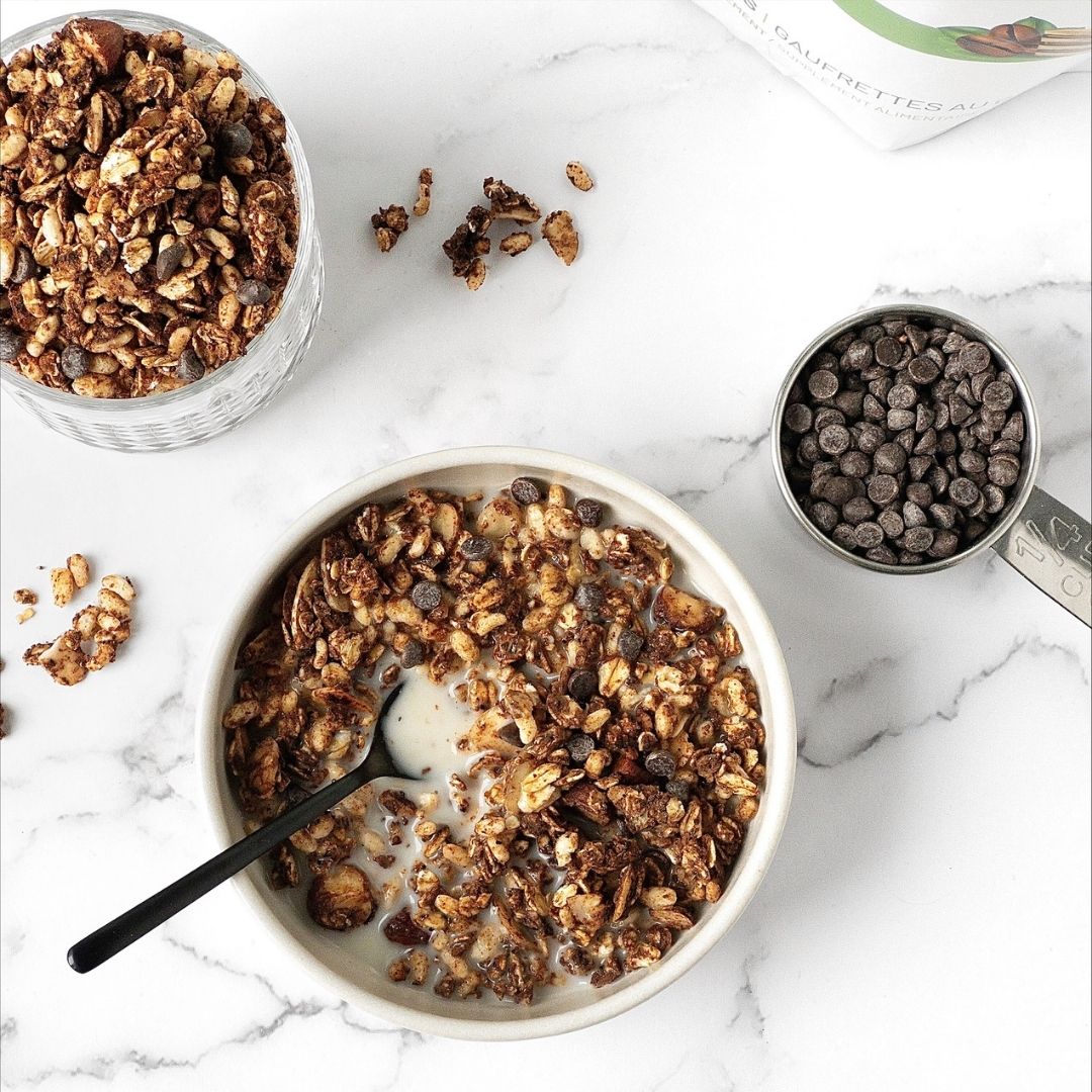 Plant-based And Chocolatey Moka Granola – RAW Nutritional