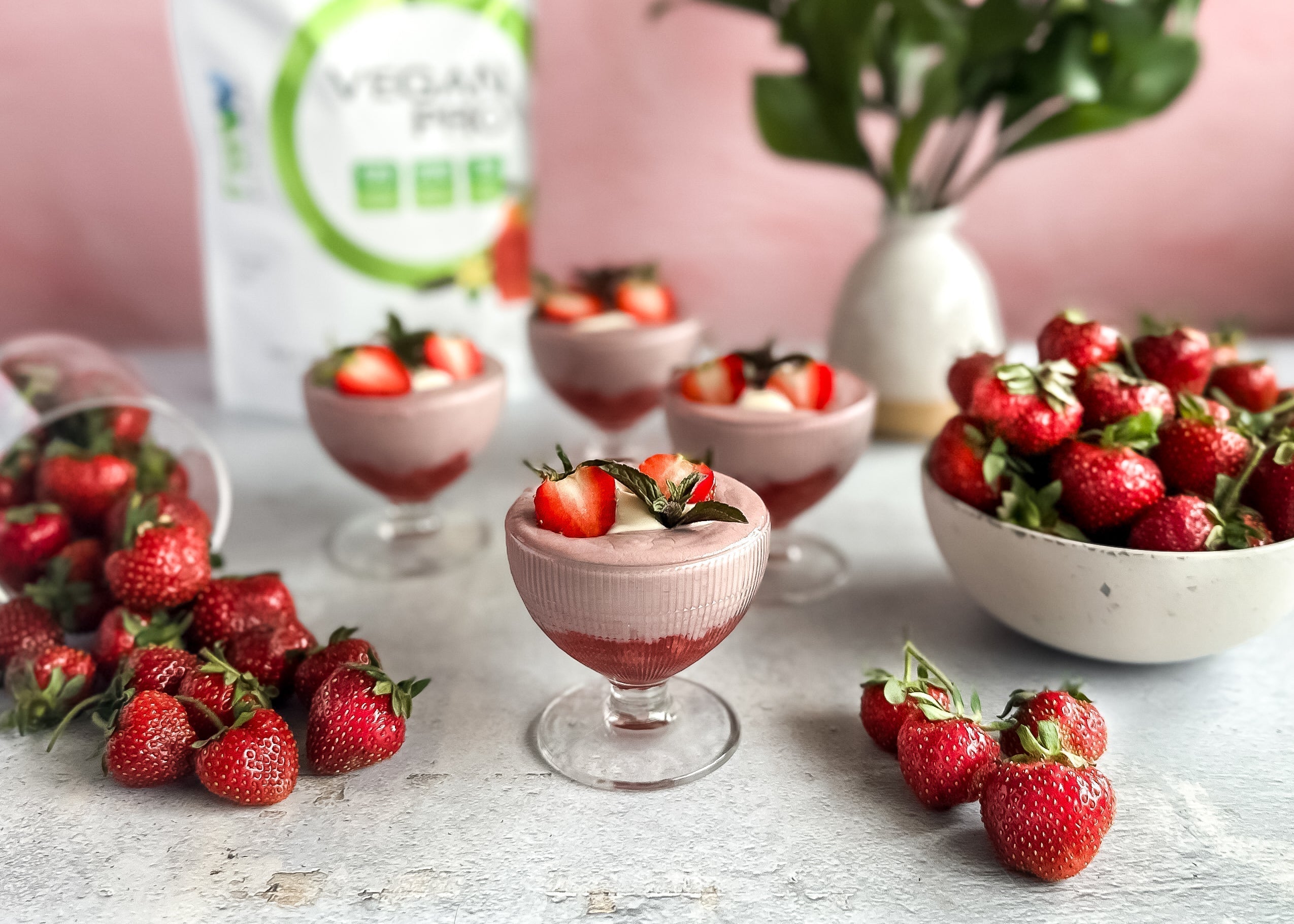 High-Protein Strawberry Mousse
&ndash; RAW Nutritional