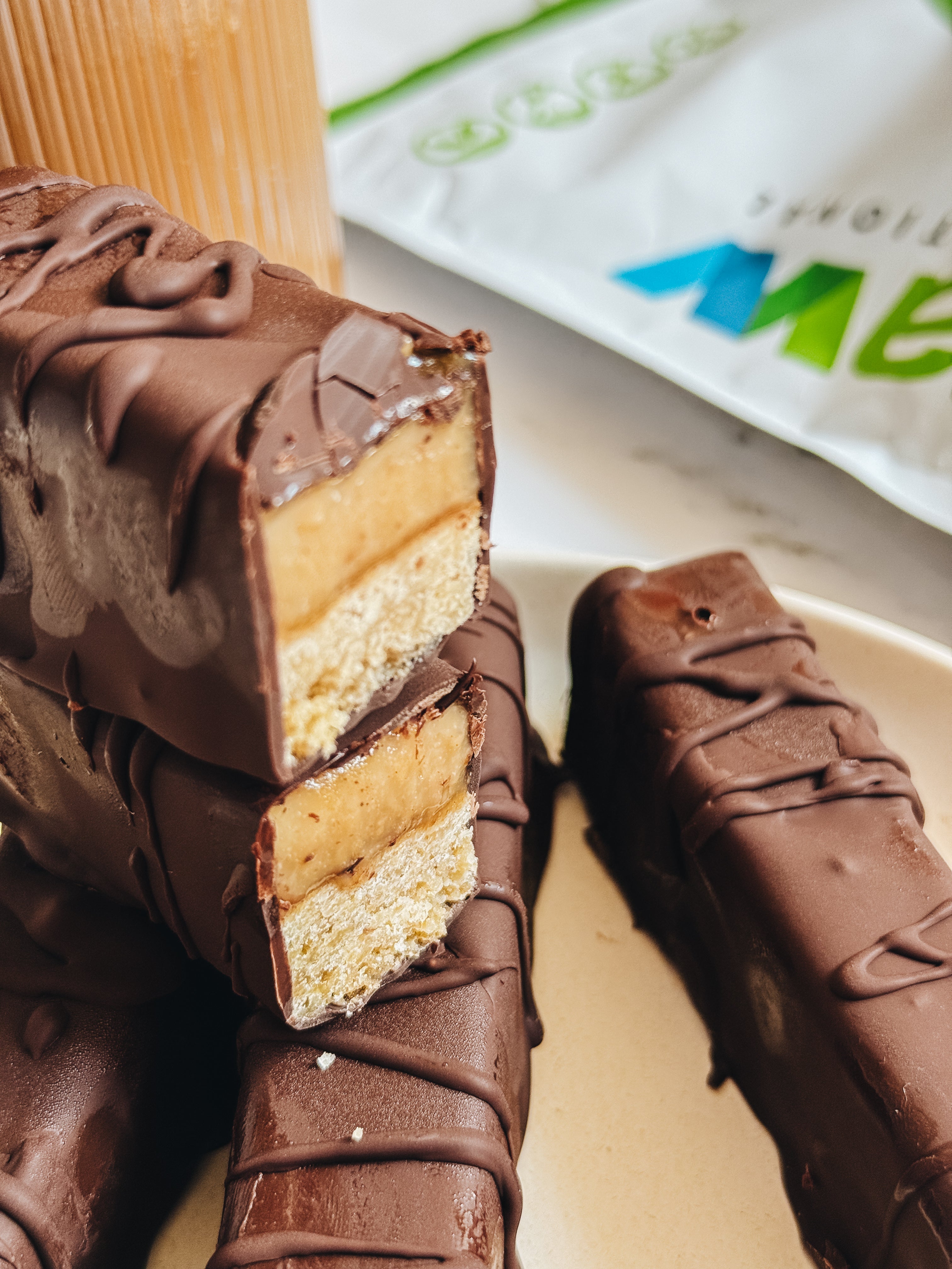 Vegan Homemade TWIX Bars – RAW Nutritional