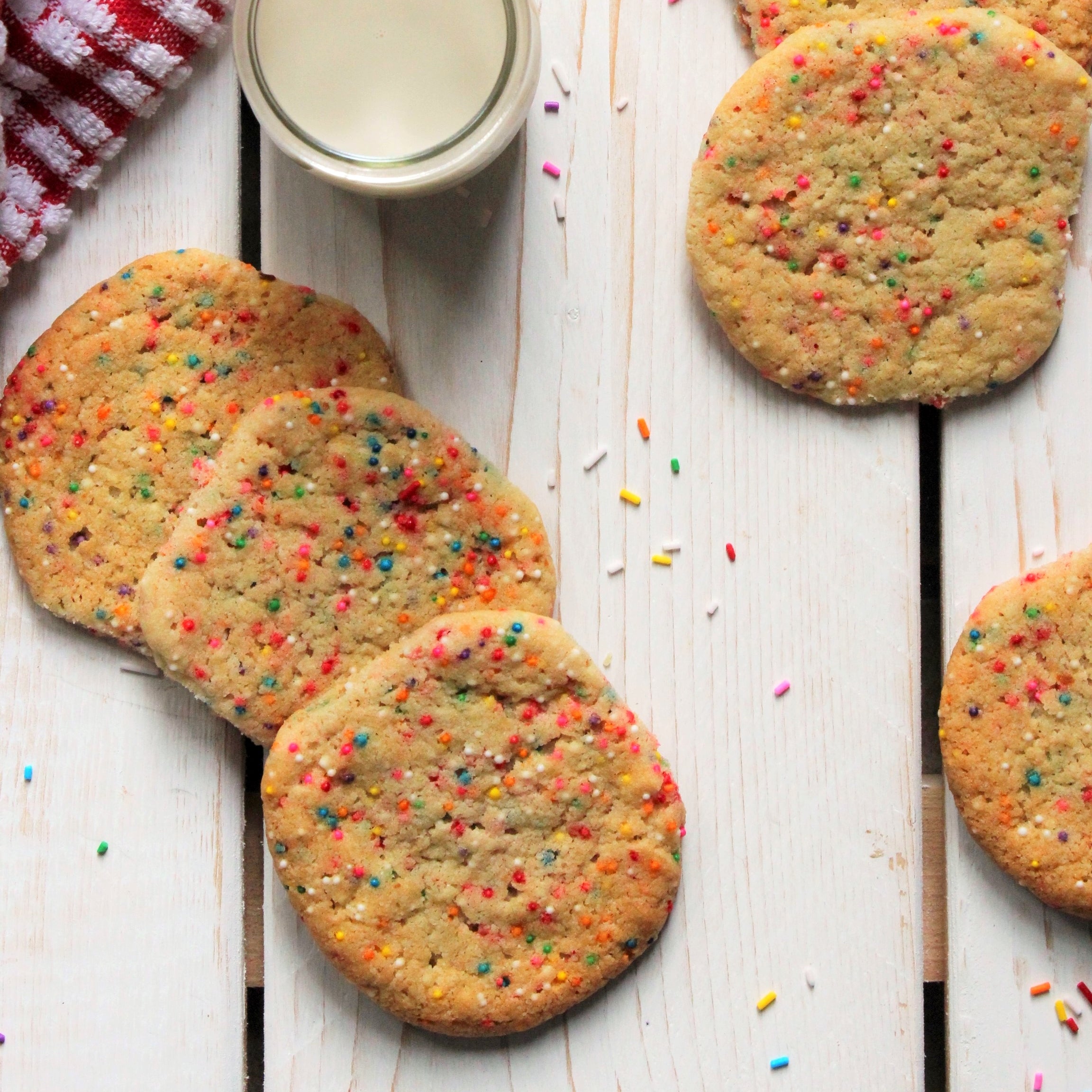 Funfetti Cookies (Easy & Quick) - RAW Nutritional