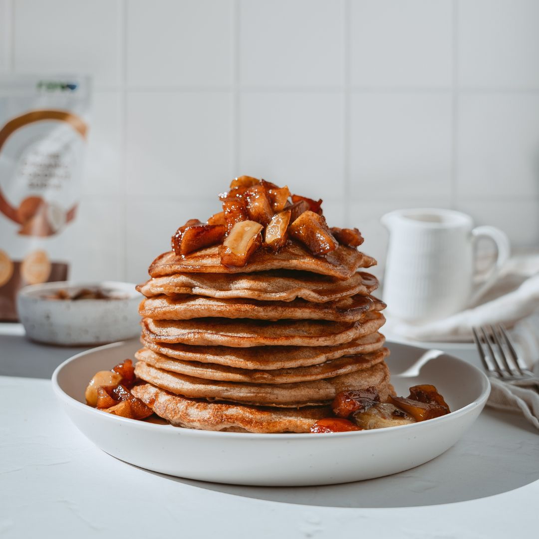 Apple Cinnamon Pancakes – RAW Nutritional - Nutrition Cinnamon Pancakes