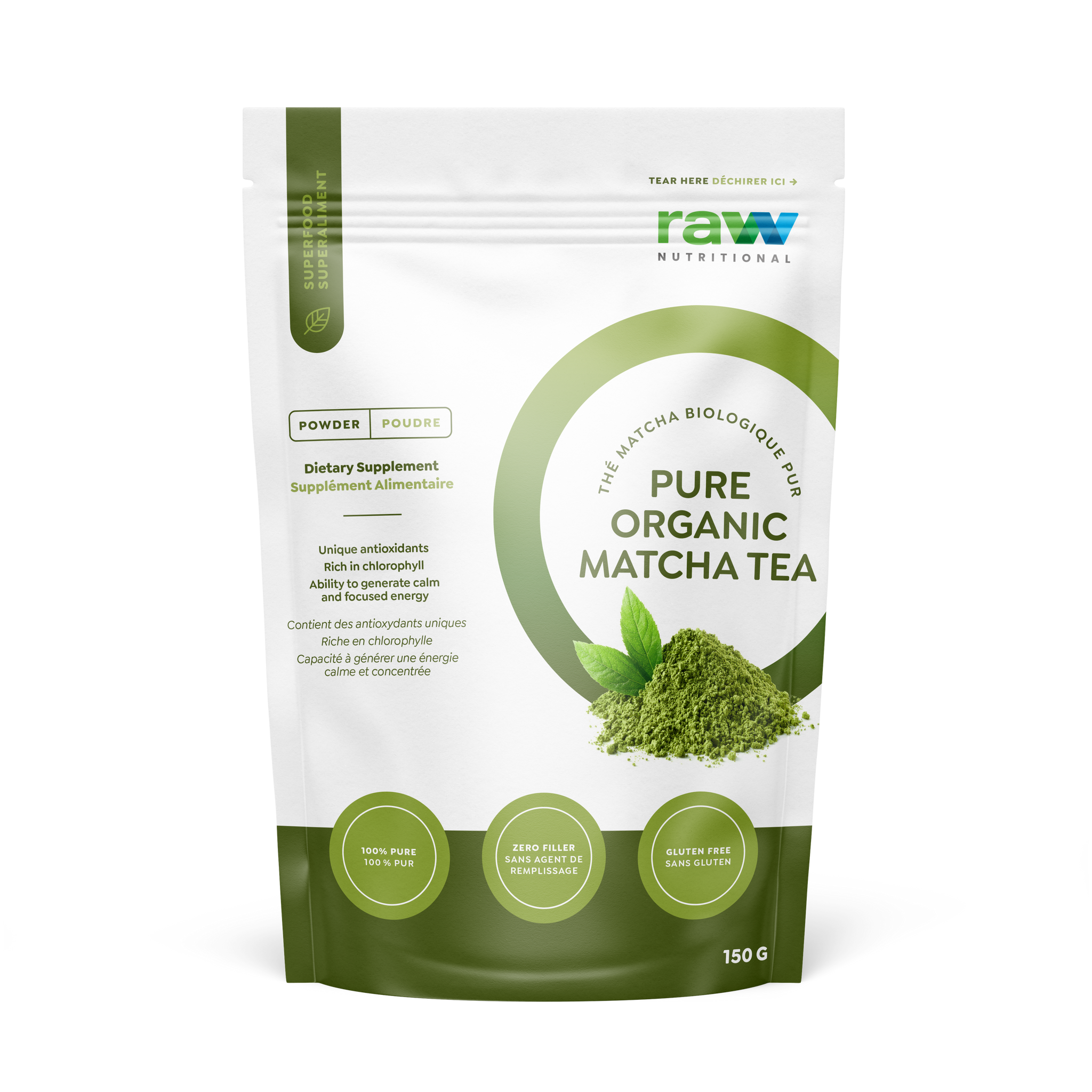 Pure Organic Matcha Tea Powder